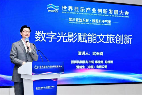 用數(shù)字科技賦能文旅創(chuàng)新 愛(ài)普生參加2024世界顯示產(chǎn)業(yè)創(chuàng)新發(fā)展大會(huì)