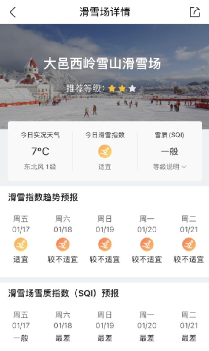 春節(jié)長(zhǎng)假去哪滑雪？這份墨跡天氣滑雪場(chǎng)清單請(qǐng)收好！