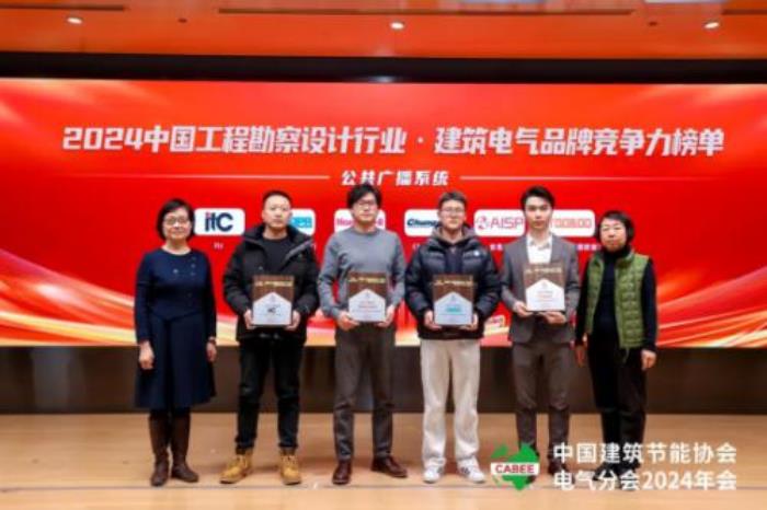 喜報(bào)！熱烈祝賀 itc 保倫股份榮膺 2024 年度“建筑電氣品牌競爭力十強(qiáng)”