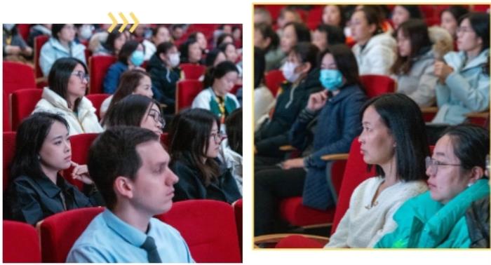 朝陽凱文開學第一課  從“心”出發(fā)，“育”見未來，以極客精神激發(fā)無限可能