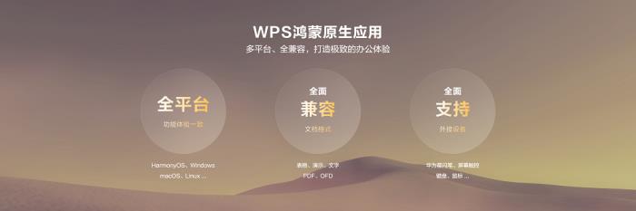 鴻蒙原生版WPS體驗升級：一鍵登錄+跨端創(chuàng)作定義全場景辦公