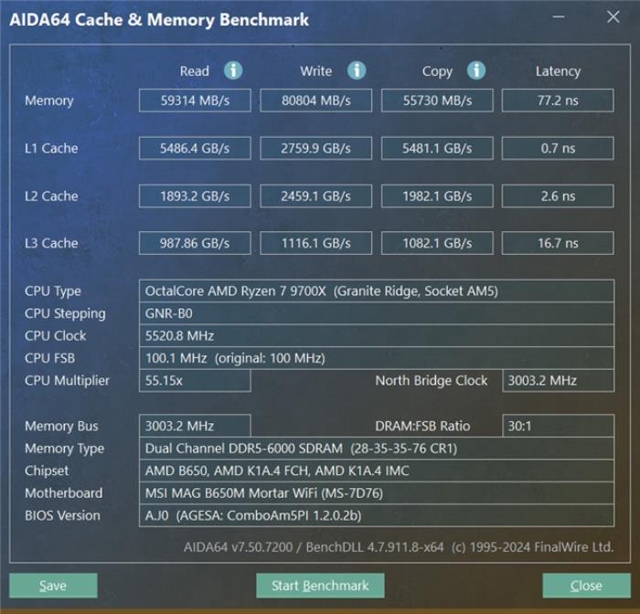 國韻神顏，一鍵高頻，神凝系列DDR5 6000 CL28內(nèi)存評測