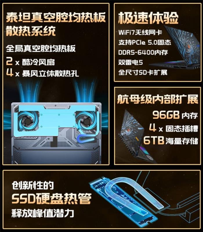 微星泰坦18 Ultra/Pro新品游戲本預約：Ultra 9+RTX5090旗艦登陸
