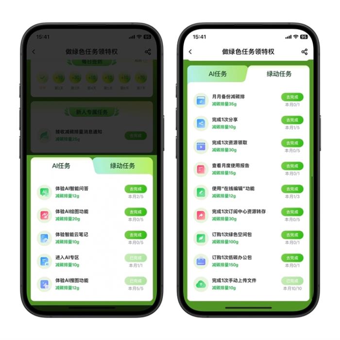 “值”此新綠！天翼云盤綠色任務(wù)上線