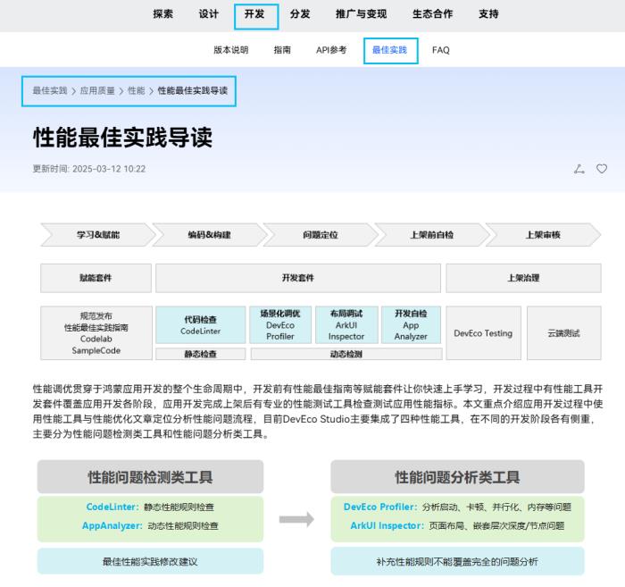 想讓鴻蒙應(yīng)用快的“飛起”，來HarmonyOS開發(fā)者官網(wǎng)“最佳實(shí)踐-性能專區(qū)”