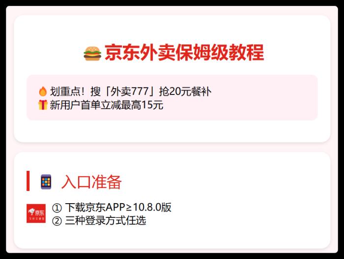 京東外賣(mài)怎么用?點(diǎn)餐在哪點(diǎn)?手把手教你輕松下單