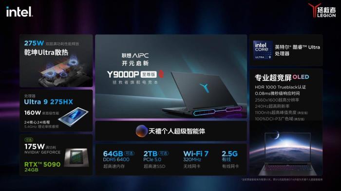 聯(lián)想拯救者旗艦電競本上新，Y9000P至尊版國補+大學生優(yōu)惠直降4000元