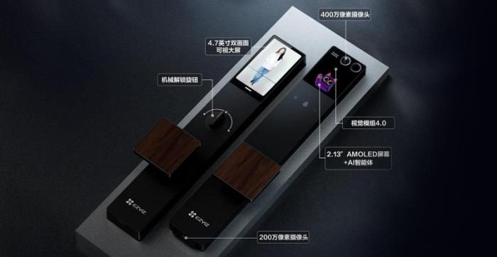 解鎖智能門鎖新境界！螢石啟明 AI 人臉視頻鎖 Y5000FVX 重磅上市