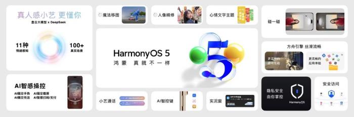 華為nova 14系列搭載鴻蒙5發(fā)布，鴻蒙生態(tài)加速邁向新階段