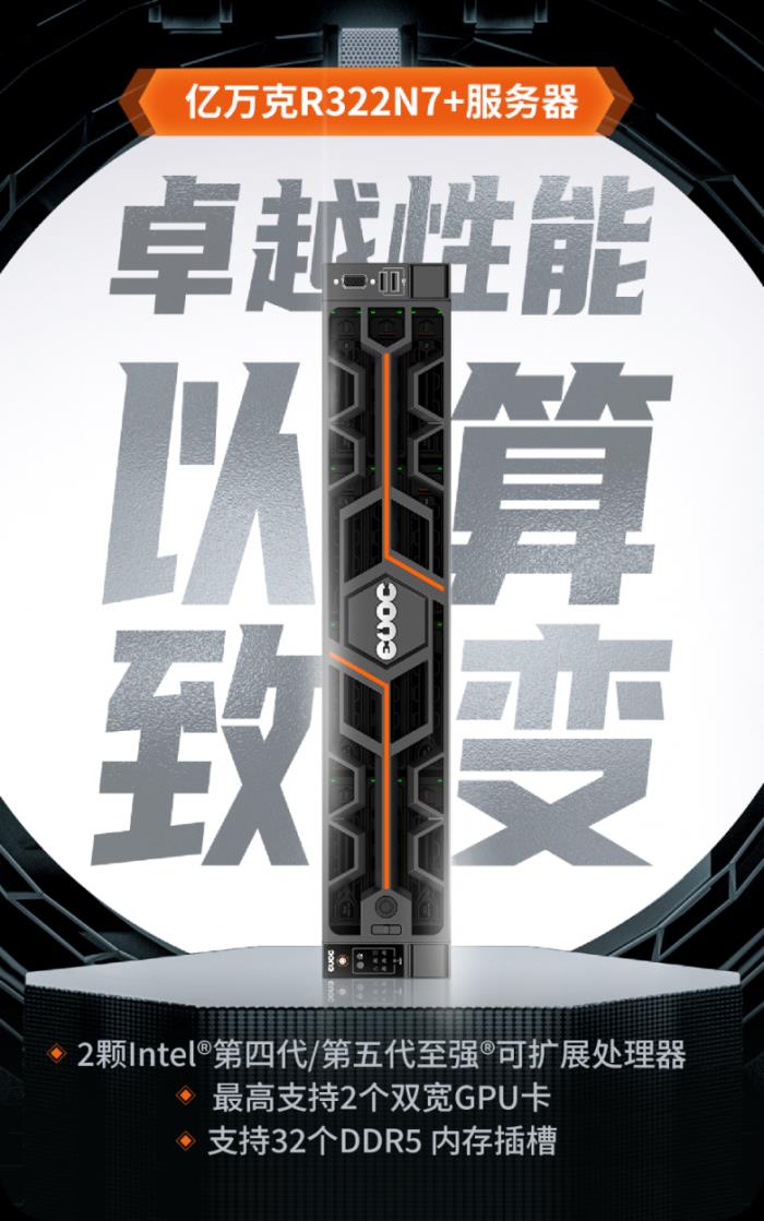雙至強(qiáng)64核×DDR5矩陣×PB存儲(chǔ)！億萬克R322N7+重磅拆解
