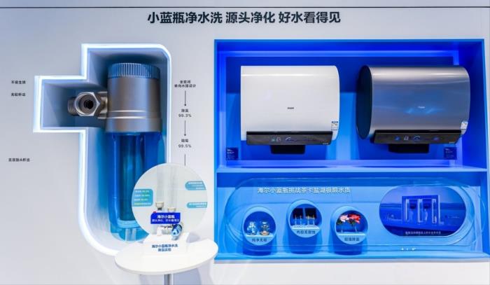 520硬核告白！海爾熱水器為您只出干凈水