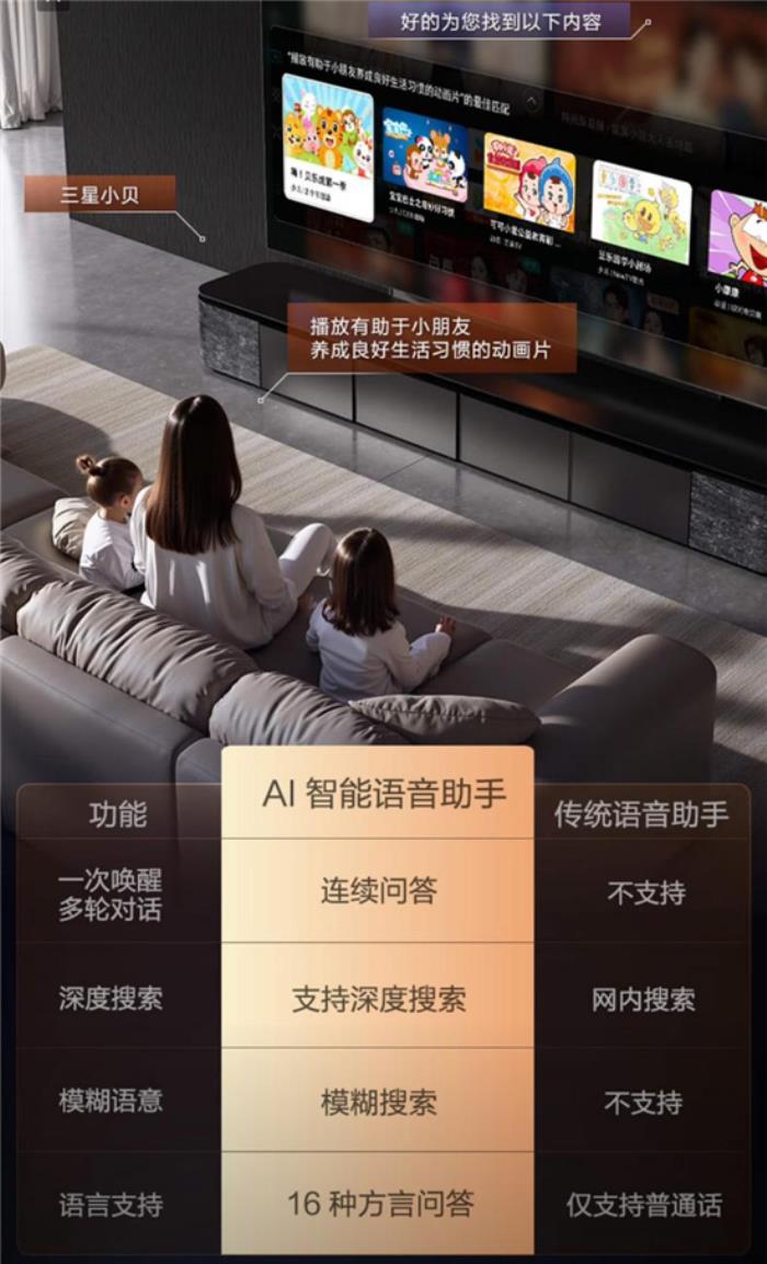 打造兼具趣味性與安全性的成長(zhǎng)空間：三星電視守護(hù)童年美好視界