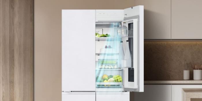 炎炎夏日，LG 全景透視窗十字四門冰箱：雅致嵌入，鮮享清涼