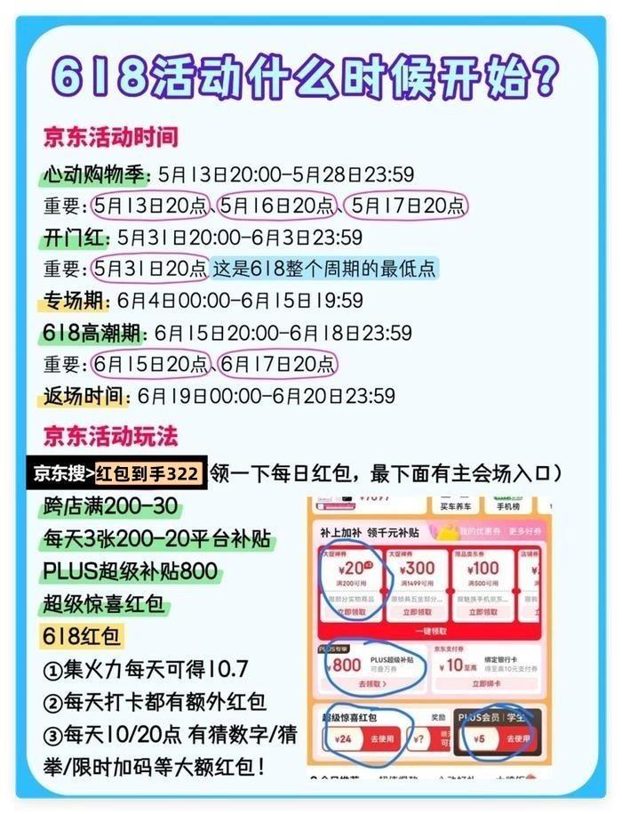 2025年618活動(dòng)今晚20點(diǎn)開始買最便宜？淘寶，天貓，京東從6月17日晚上20點(diǎn)開始到6月18日全天巔峰28小時(shí)優(yōu)惠力度最大