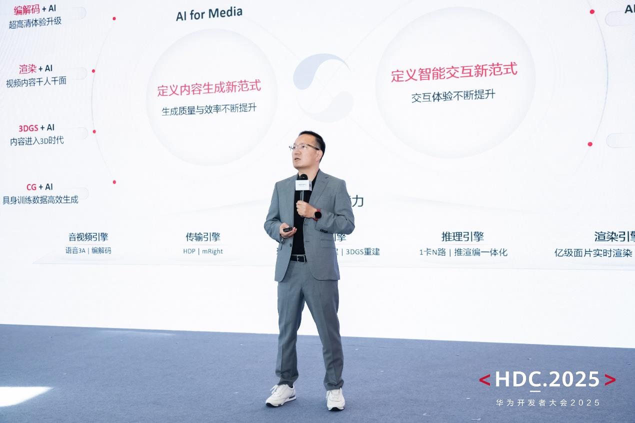 華為云呂陽明：AI與媒體雙向賦能，重新定義AI時代媒體生產(chǎn)力