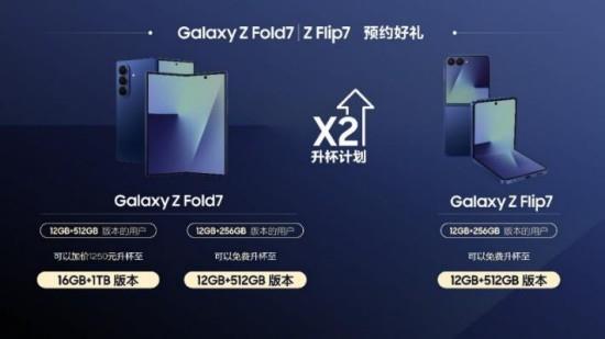 免費升杯領(lǐng)銜購機(jī)好禮 快來搶鮮預(yù)定三星Galaxy Z Flip7