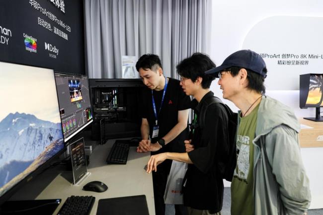 BIRTV2025，全能王牌華碩ProArt創(chuàng)夢Pro OLED專業(yè)顯示器冠絕全場！
